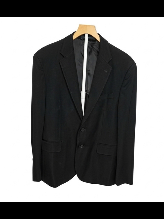Kenneth Cole Other - Kenneth Cole- Classic Black Men's Two-Button Blazer 42R Slim Fit